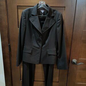 Jean Basic Dark Brown Suit - EUR 44 and Size 12 USA